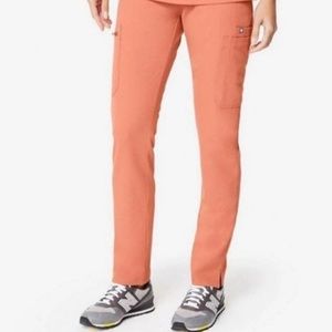 yola scrub pants | coral